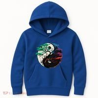 Yin Yang Tree Of Life Kids Hoodie thumb 0