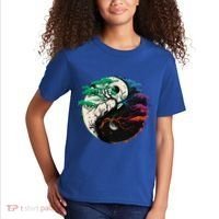 Yin Yang Tree Of Life Kids T-Shirt thumb 2