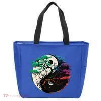 Yin Yang Tree Of Life Tote Bag thumb 0