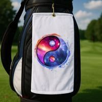 Yin Yang Golf Towel thumb 2