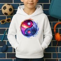 Yin Yang Kids Hoodie thumb 2