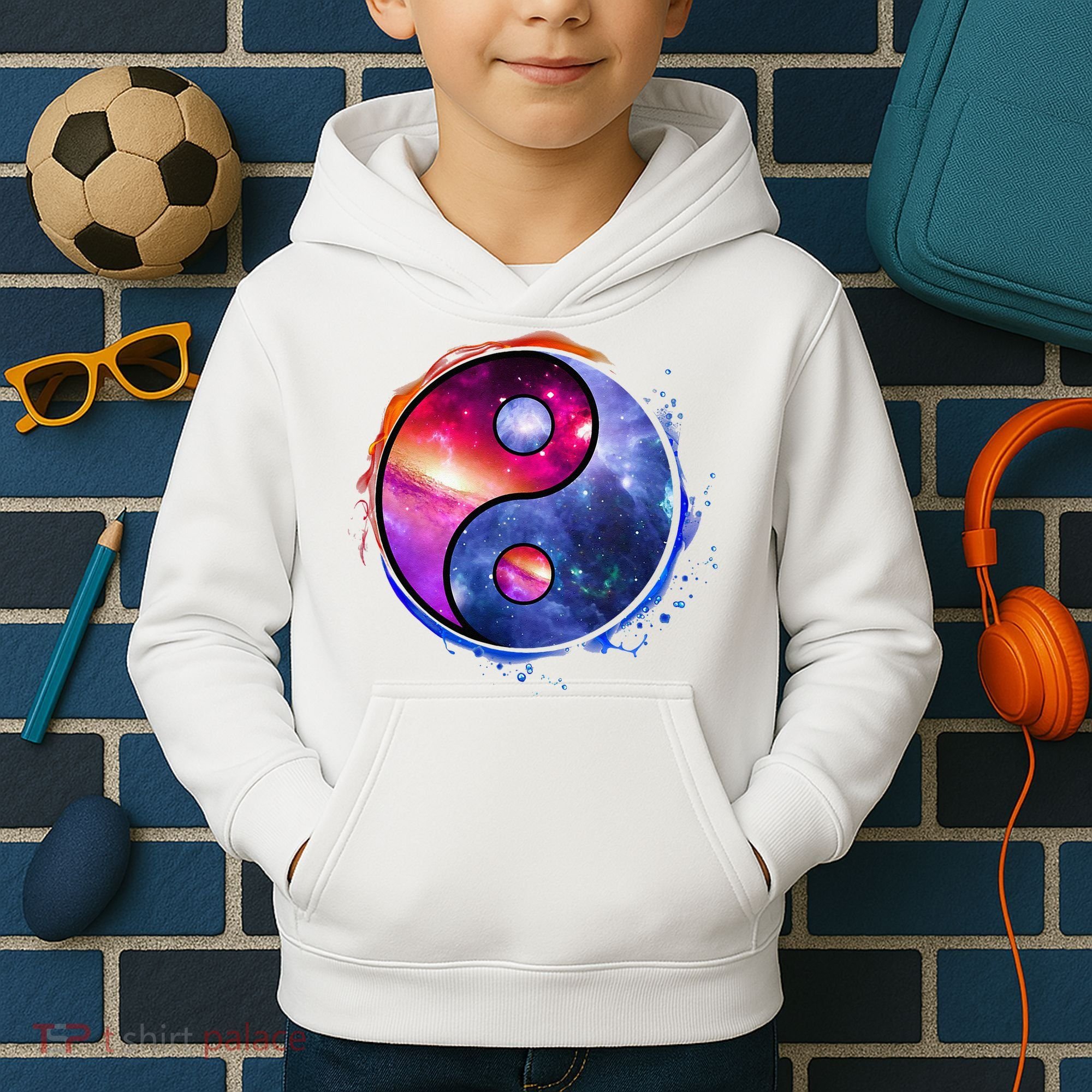 Yin Yang Kids Hoodie