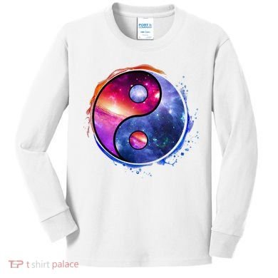 Yin Yang Kids Long Sleeve Shirt