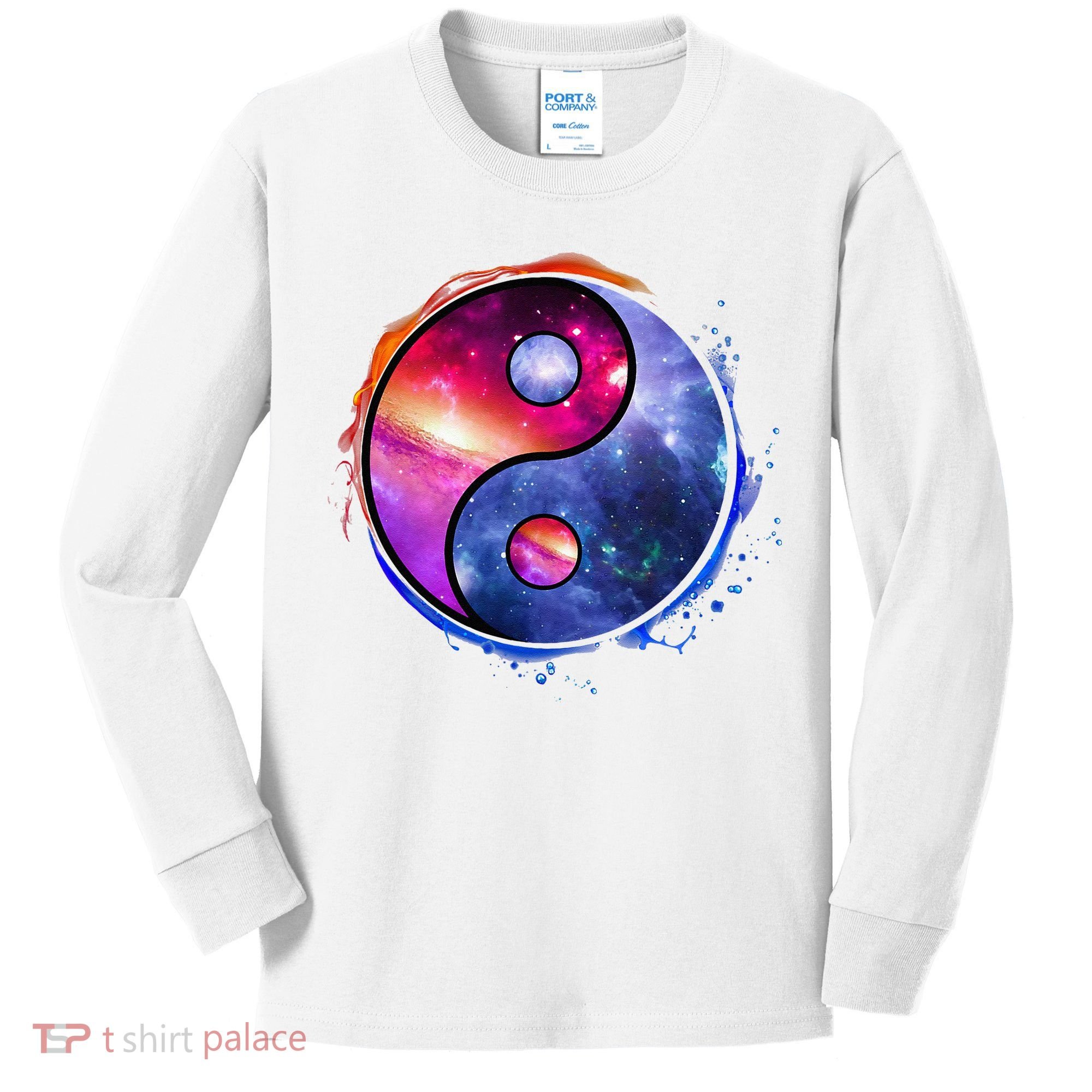 Yin Yang Kids Long Sleeve Shirt
