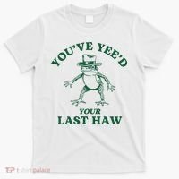 YouVe YeeD Your Last Haw Cowboy Frog T-Shirt thumb 0