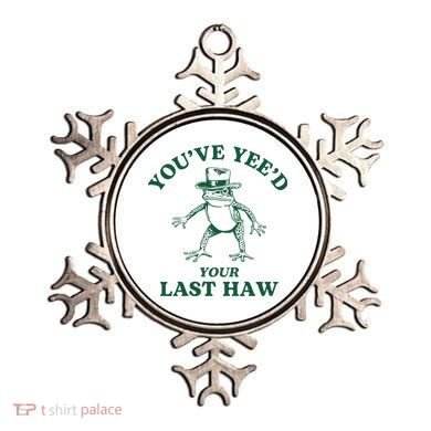 YouVe YeeD Your Last Haw Cowboy Frog Ornament