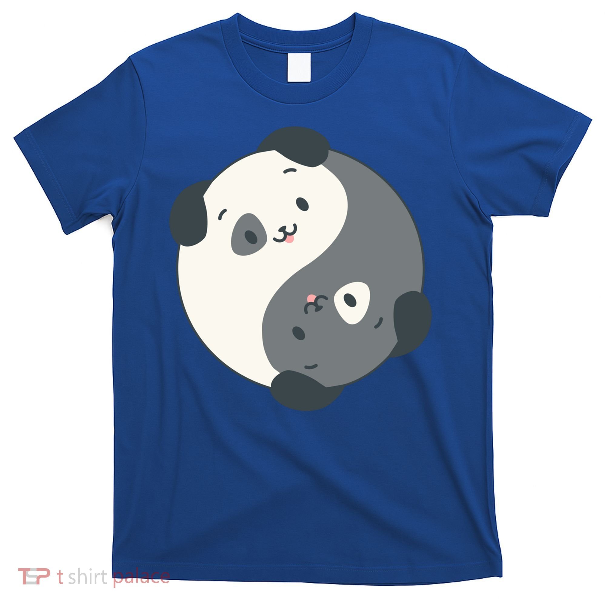 Yin Yang Yoga Zen Cute Dogs For Yoga Lover Gift T-Shirt