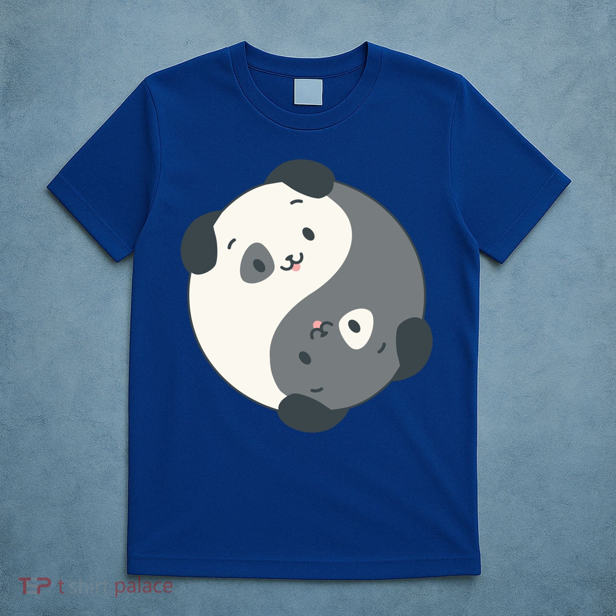 Yin Yang Yoga Zen Cute Dogs For Yoga Lover Gift T-Shirt