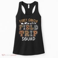 Zoo 1st First Grade Field Trip Squad Crew Teacher Student Women's Tank Top thumb 0