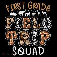 Zoo 1st First Grade Field Trip Squad Crew Teacher Student Baby Bodysuit thumb 2