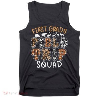 Zoo 1st First Grade Field Trip Squad Crew Teacher Student Tank Top