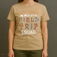 Zoo 1st First Grade Field Trip Squad Crew Teacher Student T-Shirt thumb 4