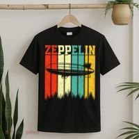 Zeppelin 70s 80s Dirigible Airship Zepelin Zepplin T-Shirt thumb 2