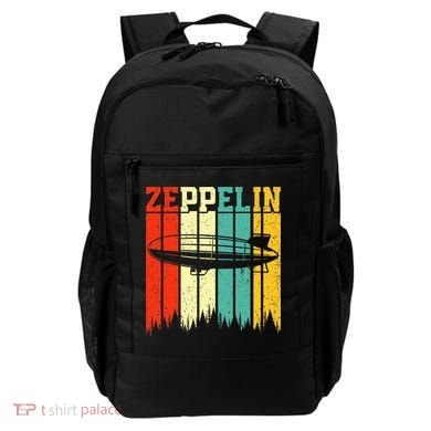 Zeppelin 70s 80s Dirigible Airship Zepelin Zepplin Backpack