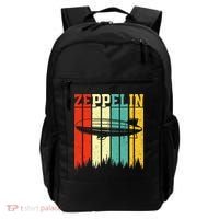 Zeppelin 70s 80s Dirigible Airship Zepelin Zepplin Backpack thumb 0