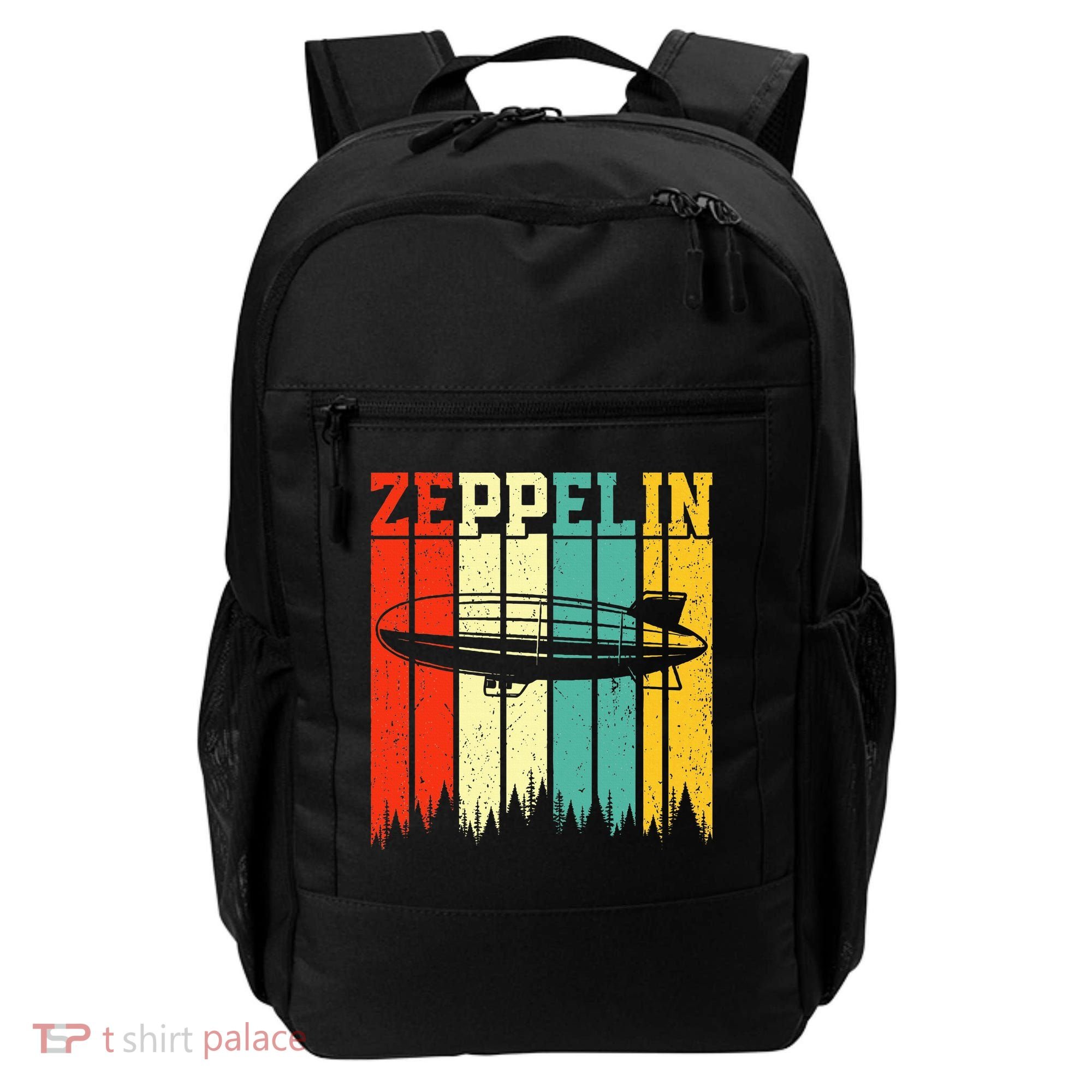 Zeppelin 70s 80s Dirigible Airship Zepelin Zepplin Backpack