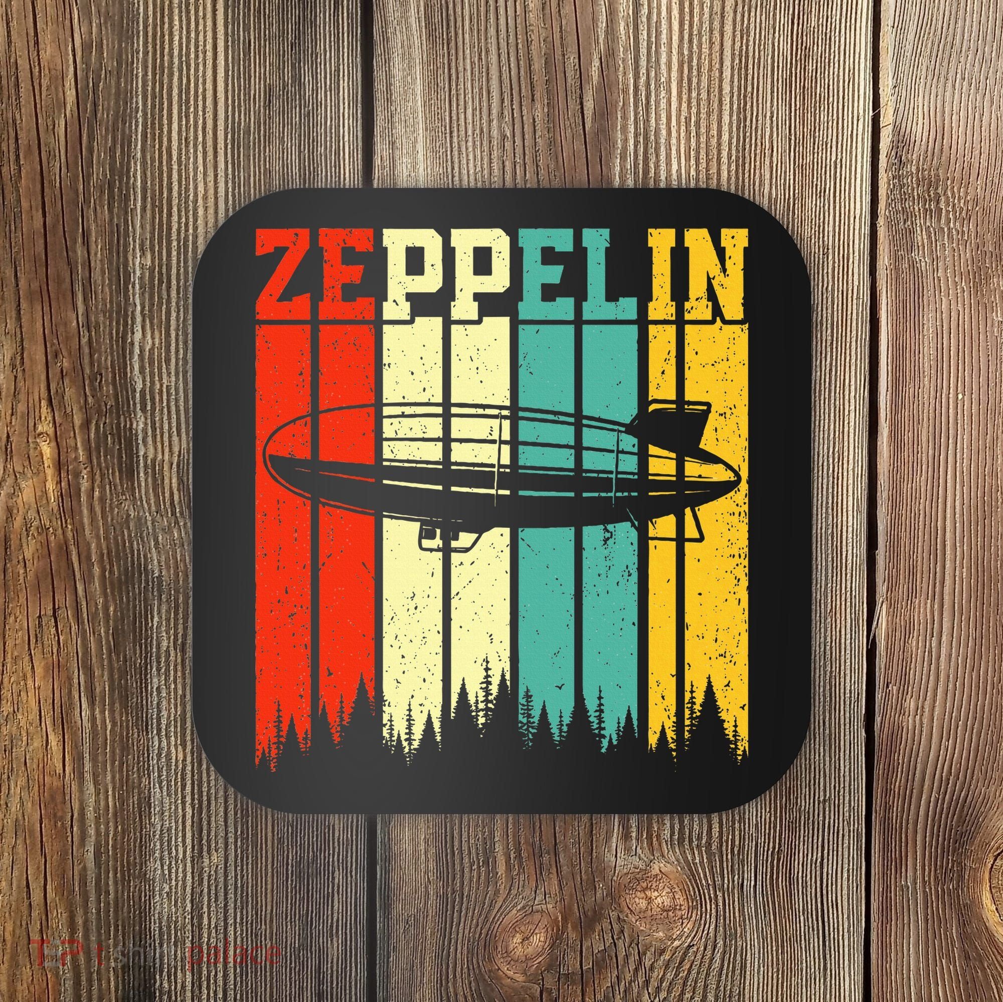 Zeppelin 70s 80s Dirigible Airship Zepelin Zepplin Coaster