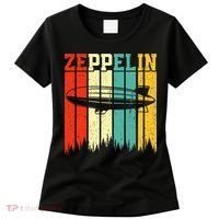 Zeppelin 70s 80s Dirigible Airship Zepelin Zepplin Women's T-Shirt thumb 0