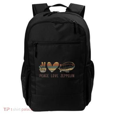 Zeppelin 70s Dirigible Blimp Airship Zepelin Zepplin Backpack