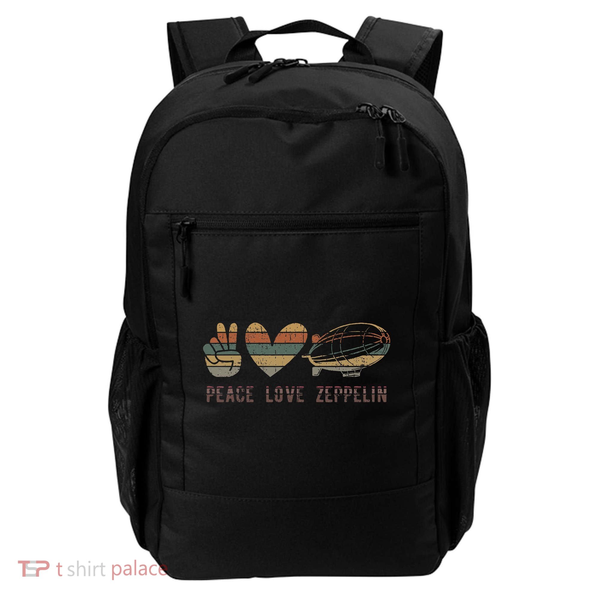Zeppelin 70s Dirigible Blimp Airship Zepelin Zepplin Backpack