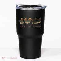 Zeppelin 70s Dirigible Blimp Airship Zepelin Zepplin Tumbler thumb 0