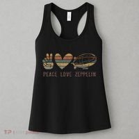 Zeppelin 70s Dirigible Blimp Airship Zepelin Zepplin Women's Tank Top thumb 3