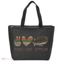 Zeppelin 70s Dirigible Blimp Airship Zepelin Zepplin Tote Bag thumb 0