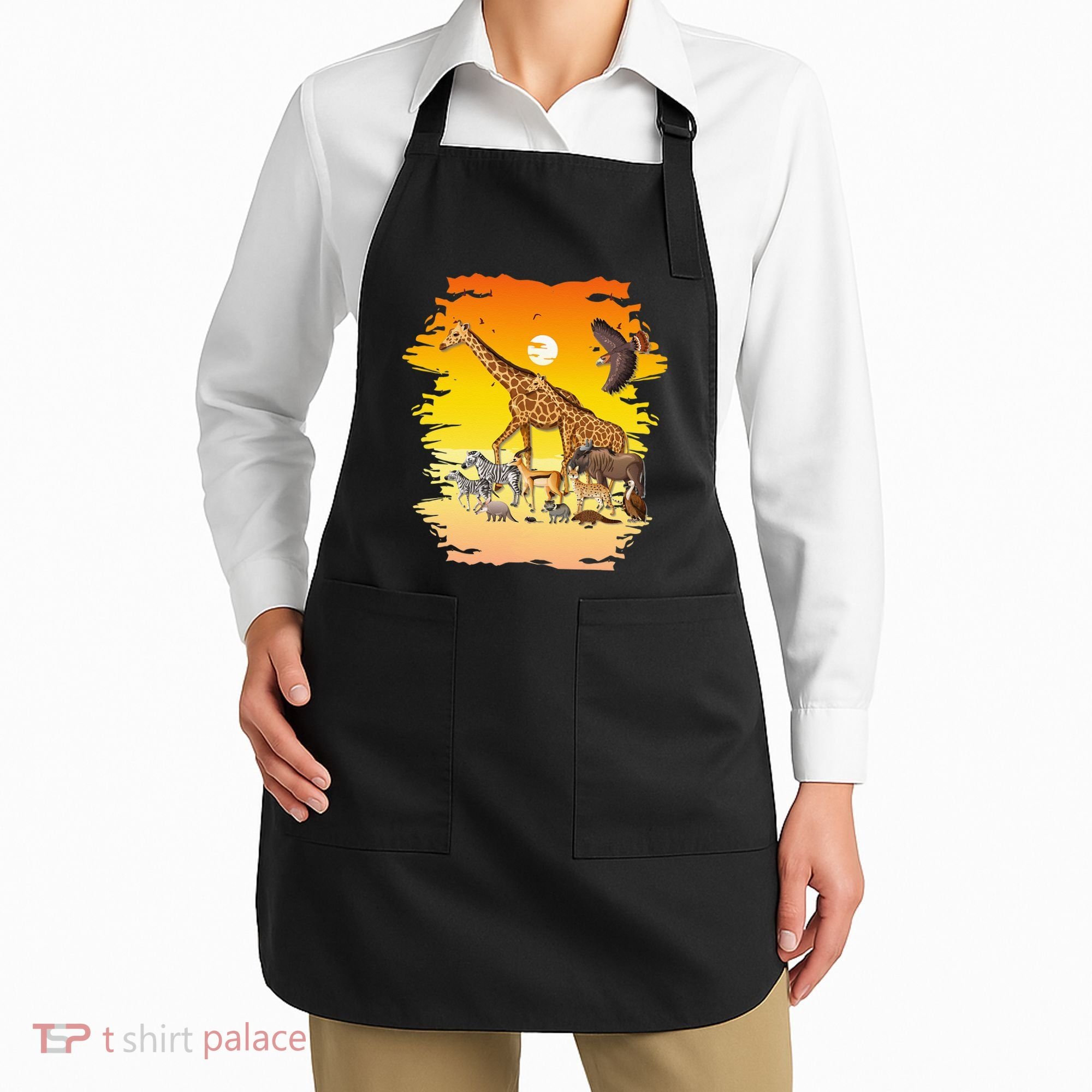 Zookeeper Africans Animal Jungle Safari Zoo Keeper Apron
