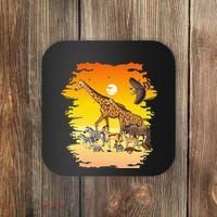 Zookeeper Africans Animal Jungle Safari Zoo Keeper Coaster thumb 0