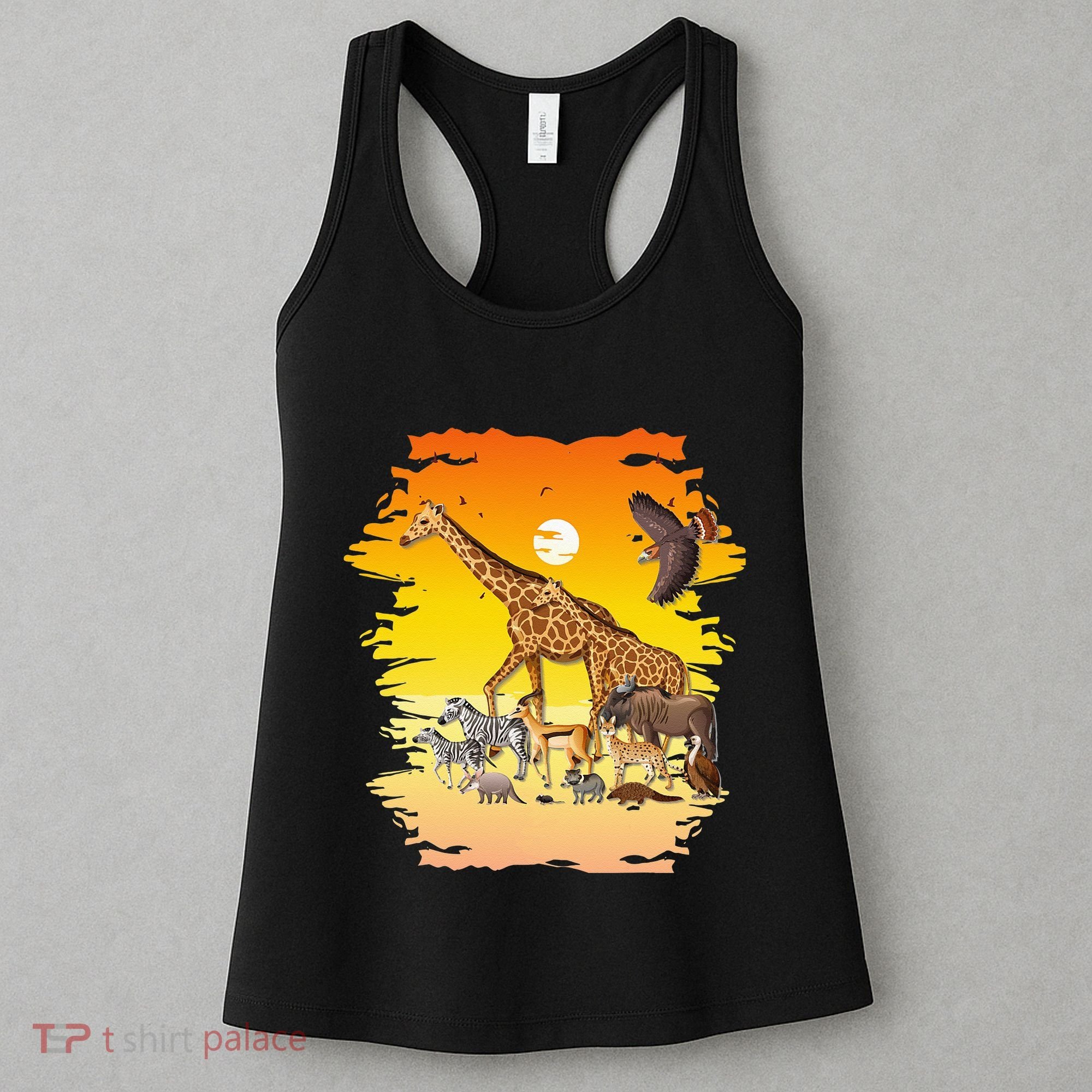 Zookeeper Africans Animal Jungle Safari Zoo Keeper Women's Tank Top
