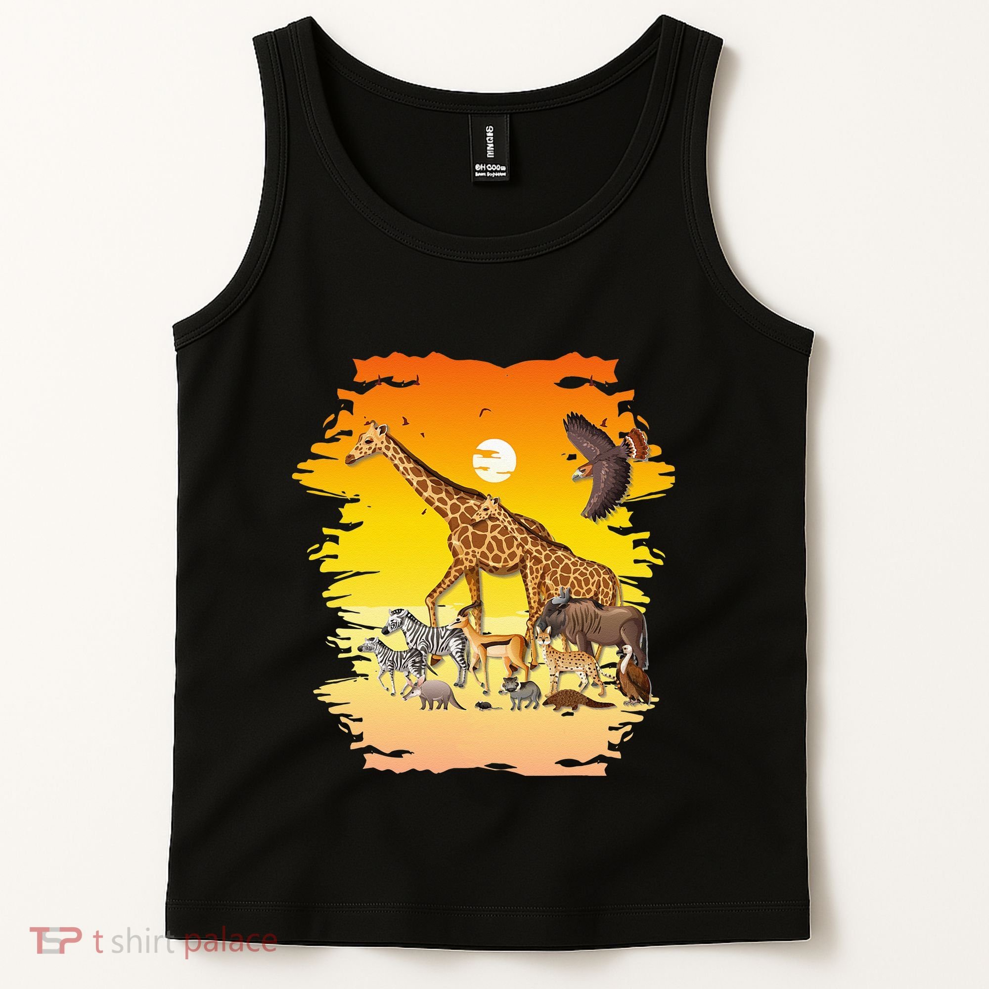 Zookeeper Africans Animal Jungle Safari Zoo Keeper Tank Top