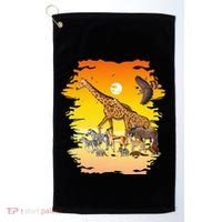 Zookeeper Africans Animal Jungle Safari Zoo Keeper Golf Towel thumb 0