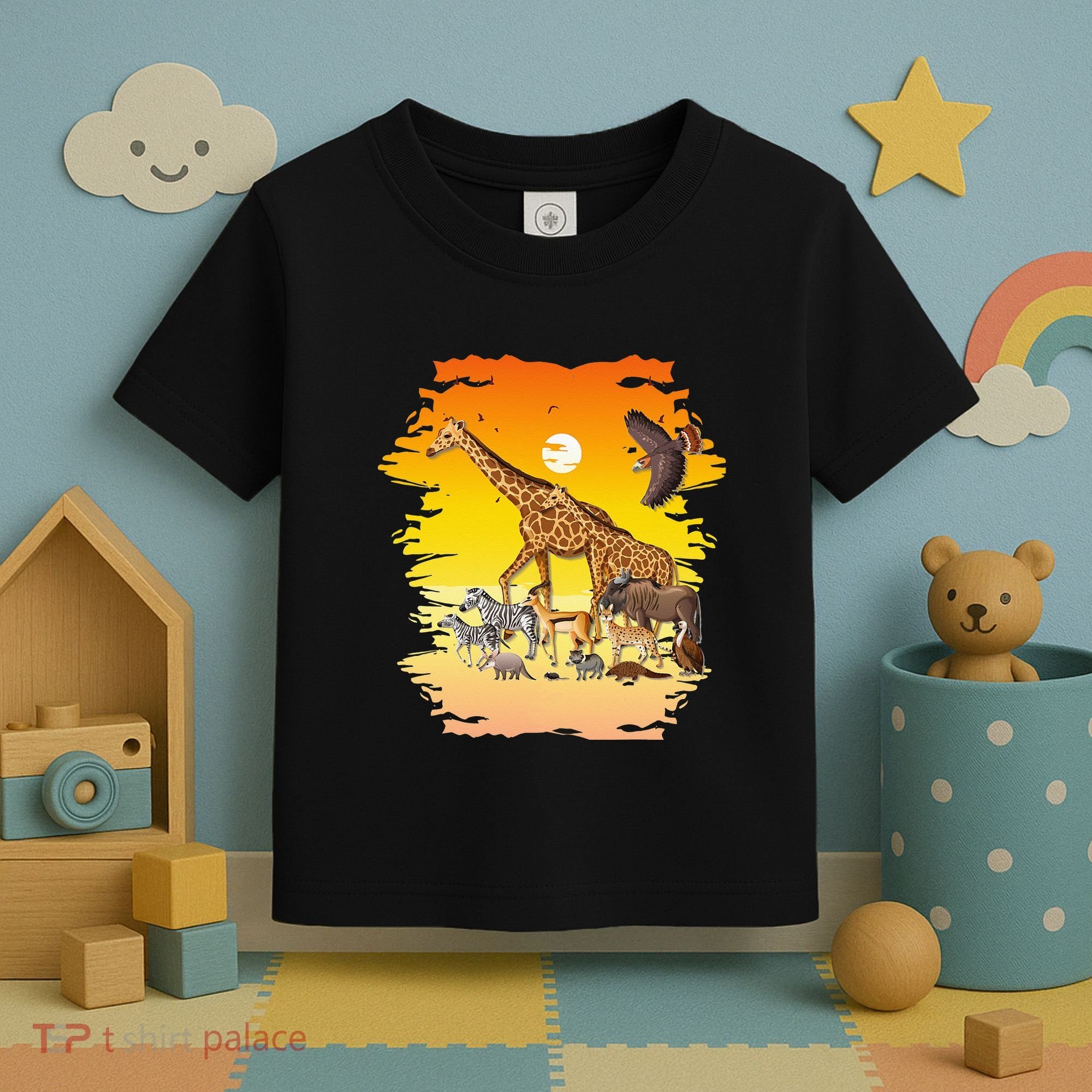 Zookeeper Africans Animal Jungle Safari Zoo Keeper Toddler T-Shirt