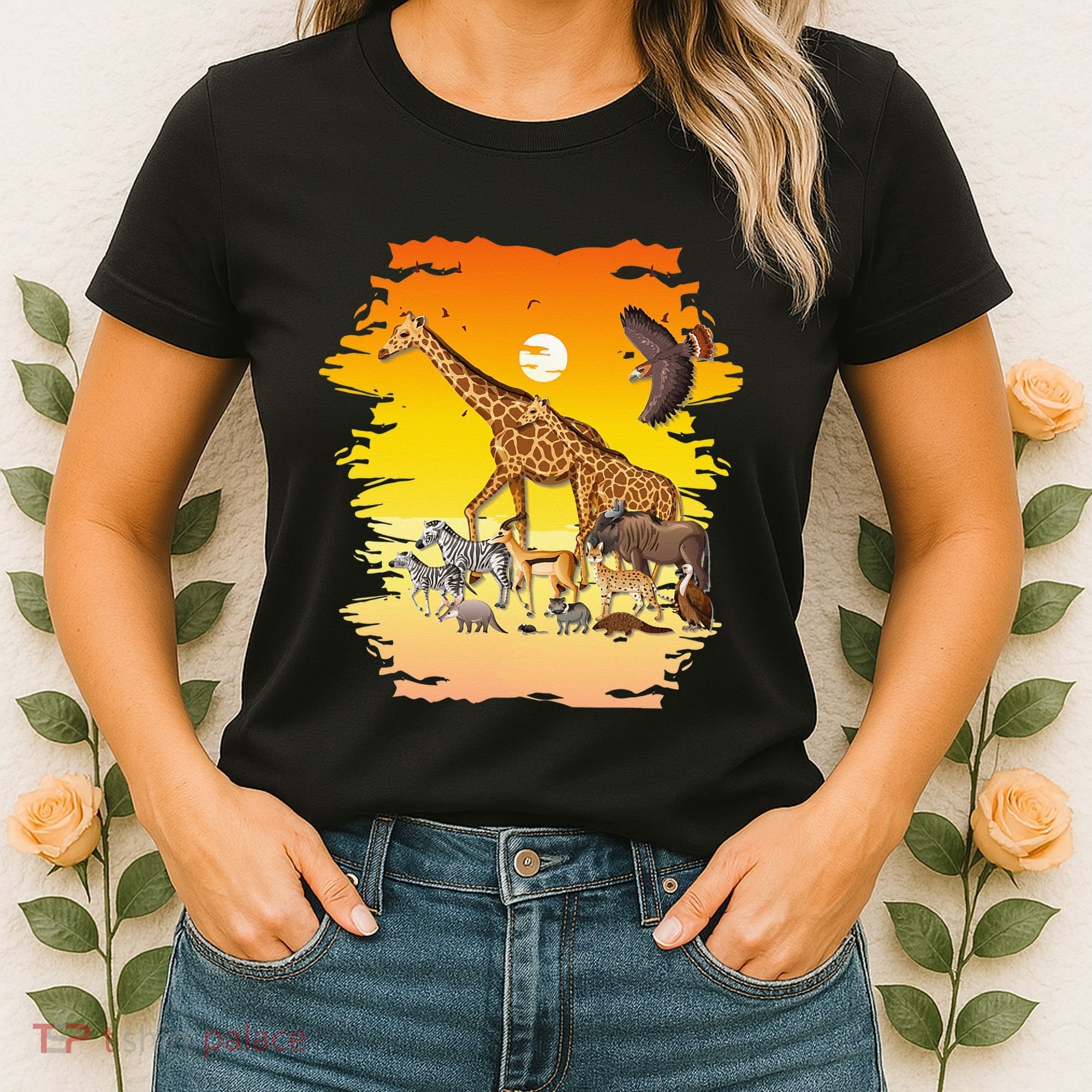 Zookeeper Africans Animal Jungle Safari Zoo Keeper Women's T-Shirt
