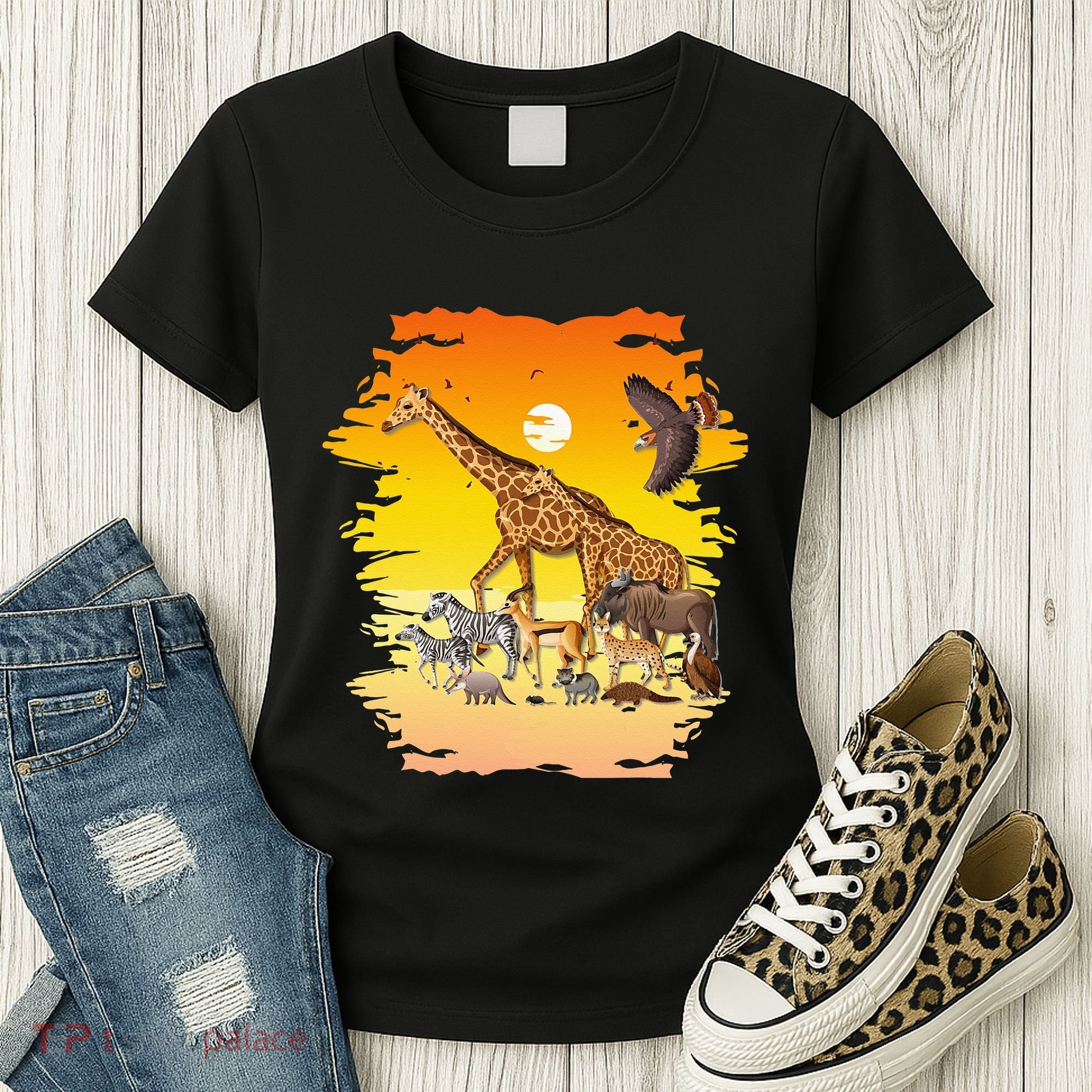 Zookeeper Africans Animal Jungle Safari Zoo Keeper Women's T-Shirt