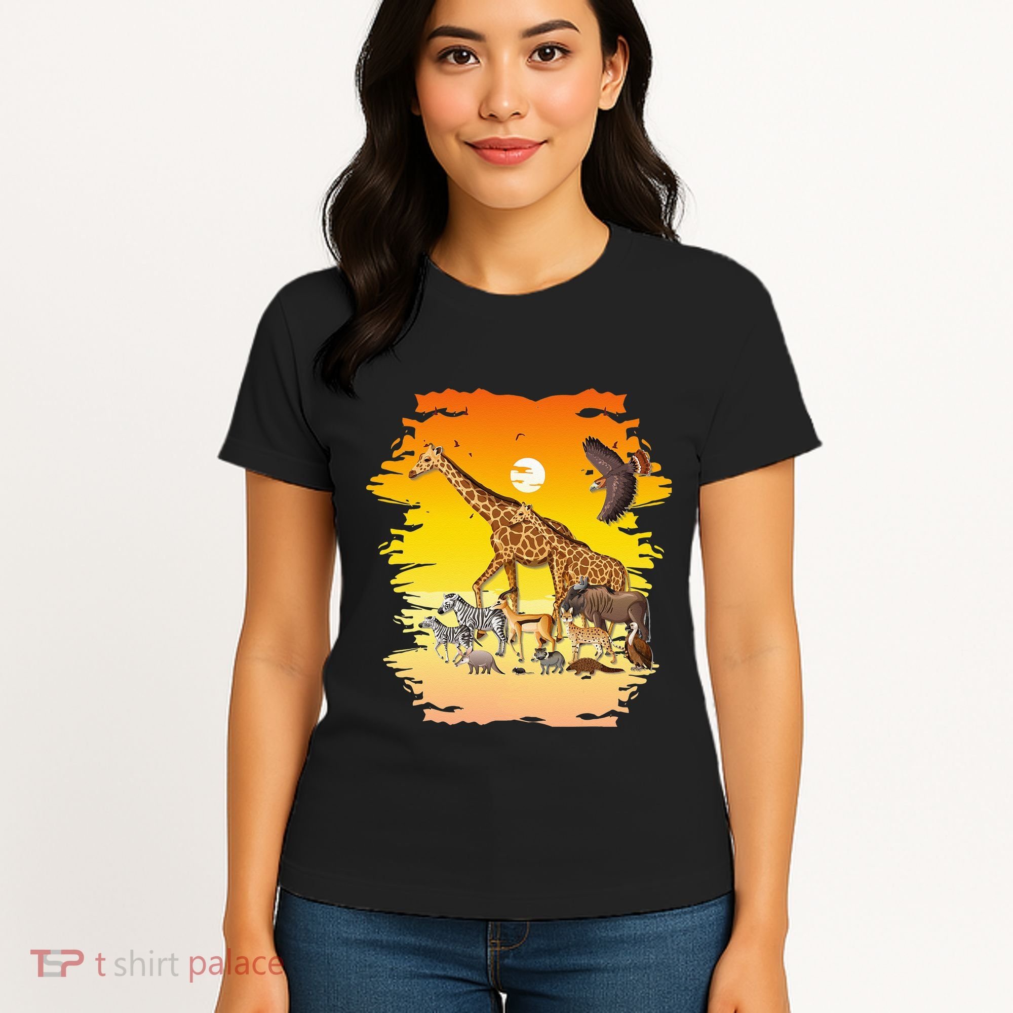 Zookeeper Africans Animal Jungle Safari Zoo Keeper Women's T-Shirt