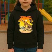 Zookeeper Africans Animal Jungle Safari Zoo Keeper Kids Hoodie thumb 3