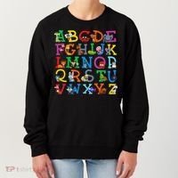 Zoo Animal Alphabet Abcs Animals Learning A Z Abc Letters Women's Sweatshirt thumb 0
