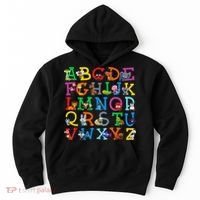 Zoo Animal Alphabet Abcs Animals Learning A Z Abc Letters Hoodie thumb 0