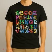 Zoo Animal Alphabet Abcs Animals Learning A Z Abc Letters T-Shirt thumb 3