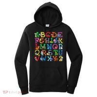 Zoo Animal Alphabet Abcs Animals Learning A Z Abc Letters Women's Hoodie thumb 0