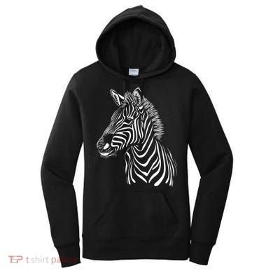 Zebra African Animal Zoo Keeper Zebra Lover Cute Gift Women's Hoodie