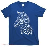 Zebra African Animal Zoo Keeper Zebra Lover Cute Gift T-Shirt thumb 0