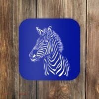 Zebra African Animal Zoo Keeper Zebra Lover Cute Gift Coaster thumb 0