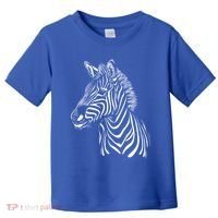 Zebra African Animal Zoo Keeper Zebra Lover Cute Gift Toddler T-Shirt thumb 0