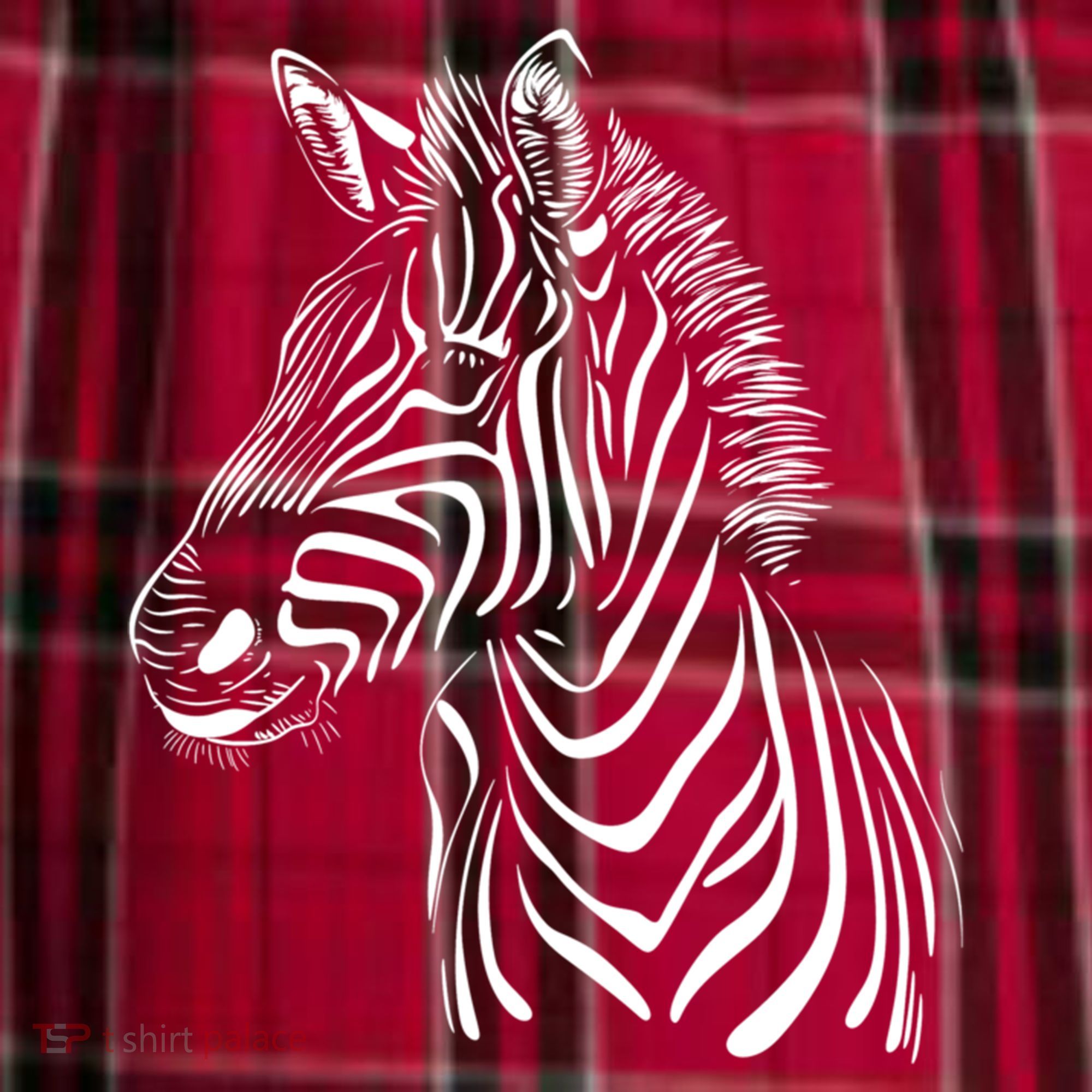 Zebra African Animal Zoo Keeper Zebra Lover Cute Gift Women's Flannel Plaid Pajama Pants