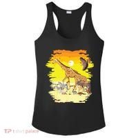 Zookeeper Africans Animal Jungle Safari Zoo Keeper Ladies PosiCharge Competitor Racerback Tank thumb 0