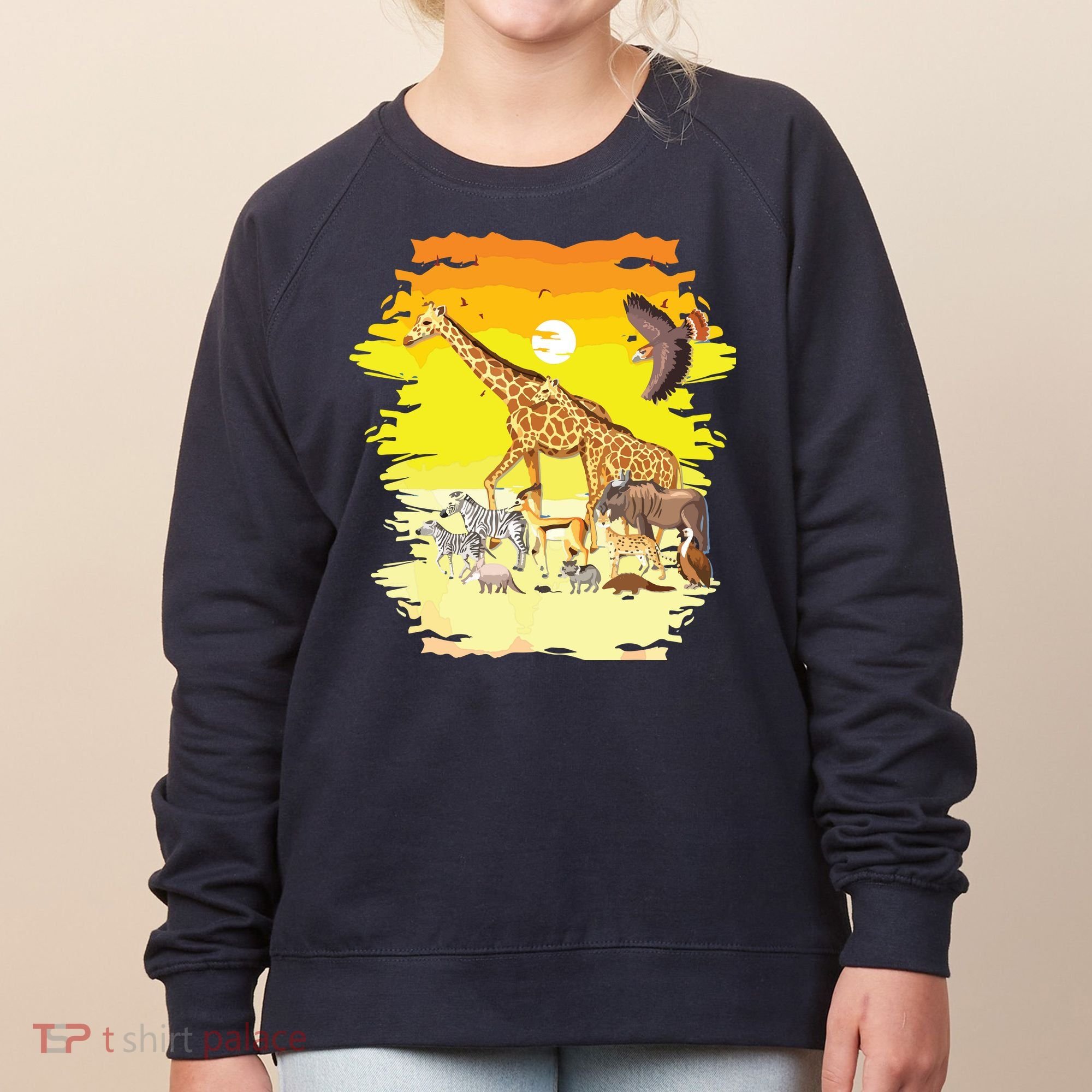 Zookeeper Africans Animal Jungle Safari Zoo Keeper Women's Sweatshirt