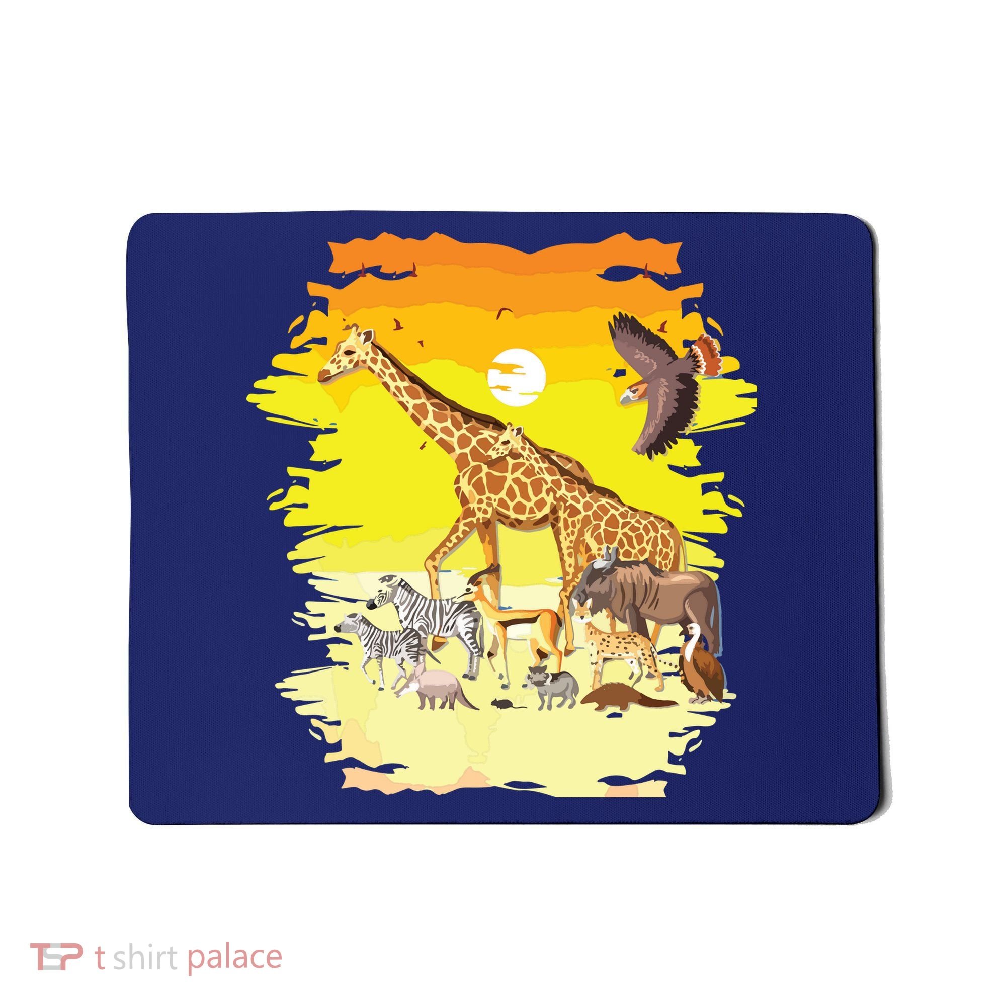 Zookeeper Africans Animal Jungle Safari Zoo Keeper Mousepad