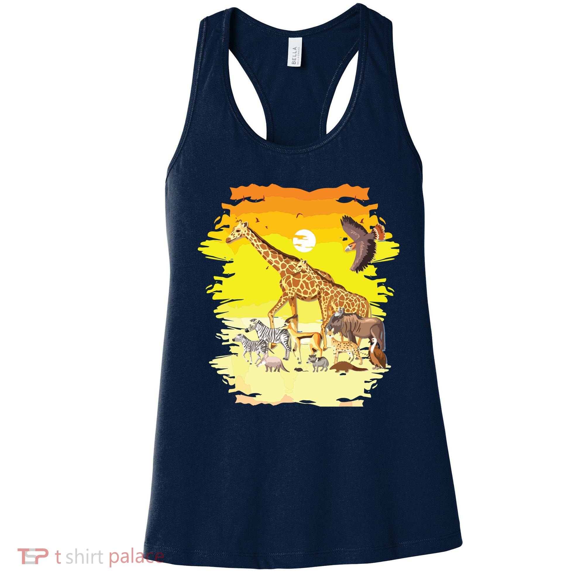 Zookeeper Africans Animal Jungle Safari Zoo Keeper Women's Tank Top